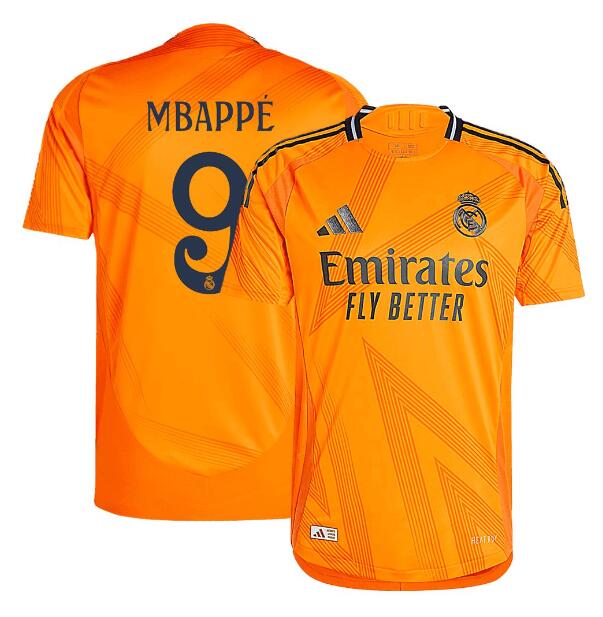 (image for) MBAPPÉ #9 Real Madrid Away Jersey Player Version 2024/25